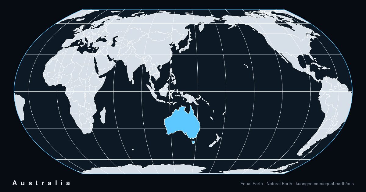How big is Australia, really?