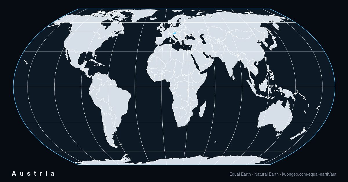 How big is Austria, really?