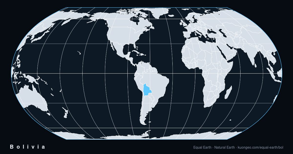 How big is Bolivia, really?