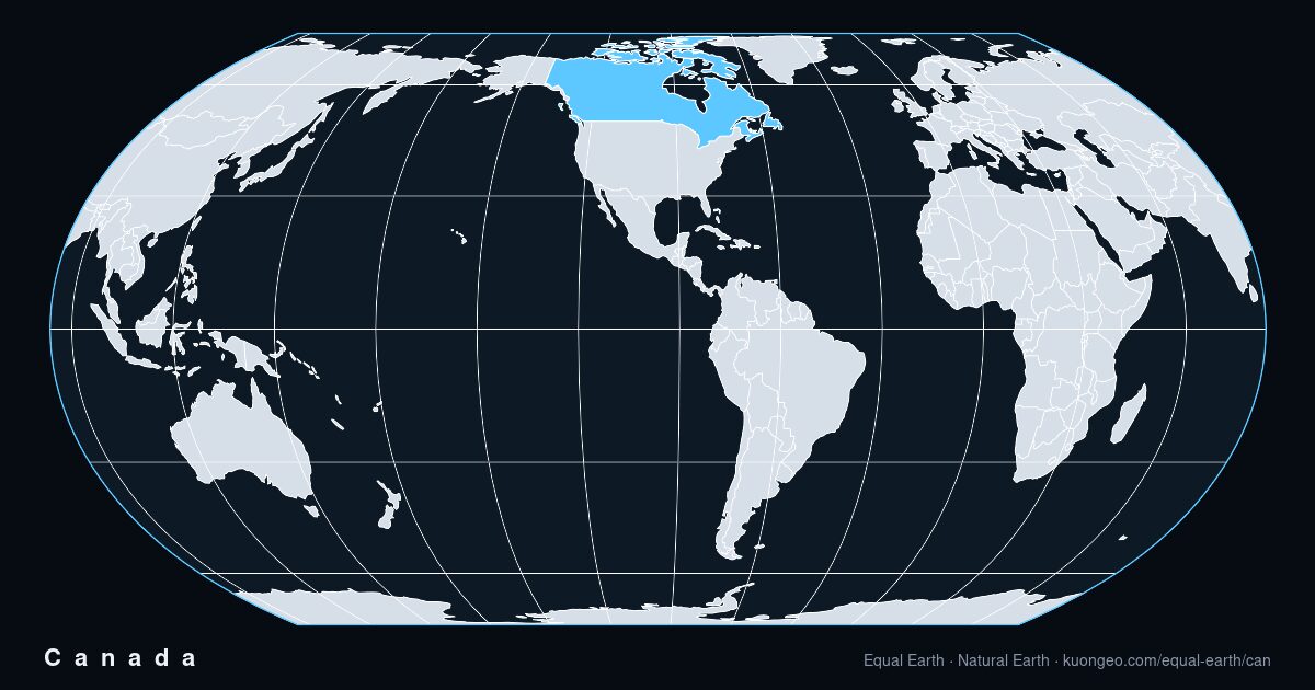 How big is Canada, really?