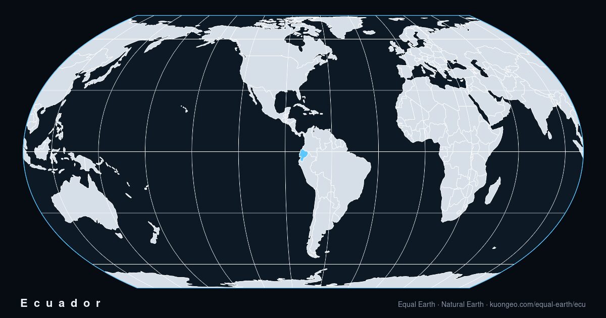 How big is Ecuador, really?