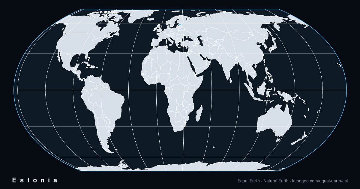 How big is Estonia, really?