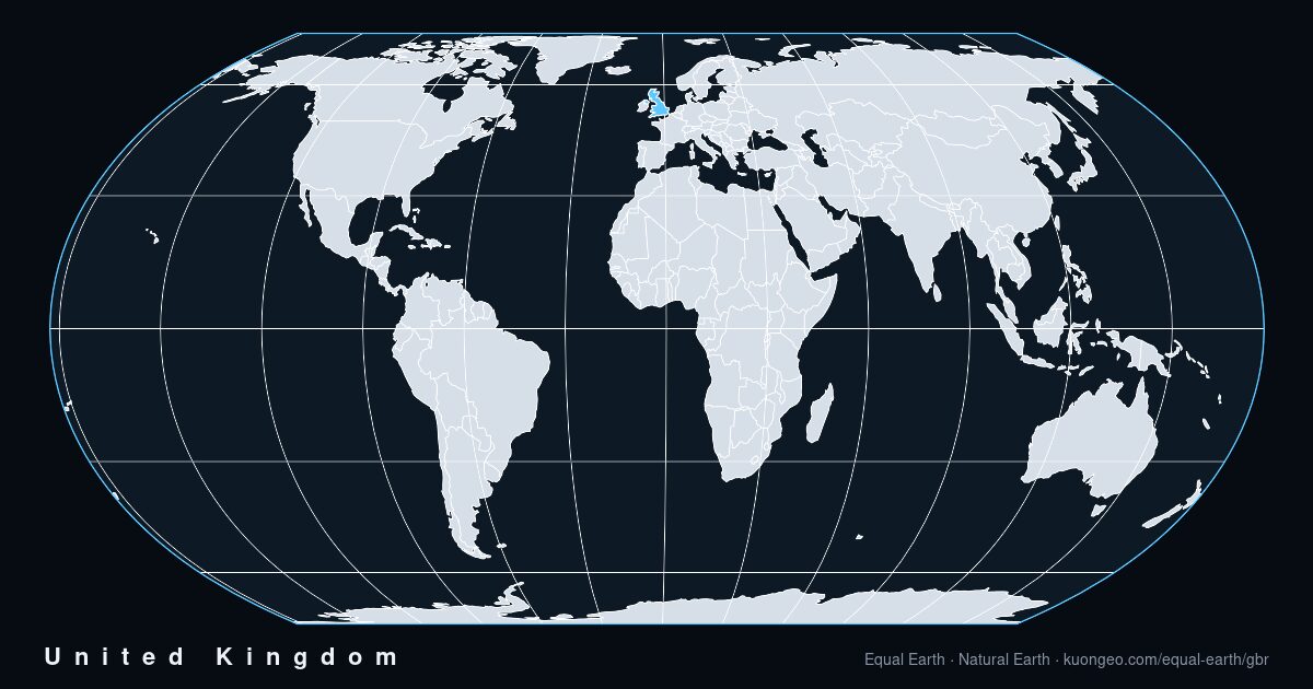 How big is United Kingdom, really?