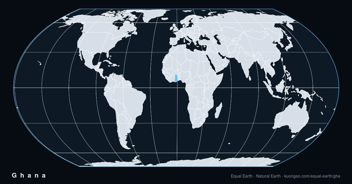 How big is Ghana, really?