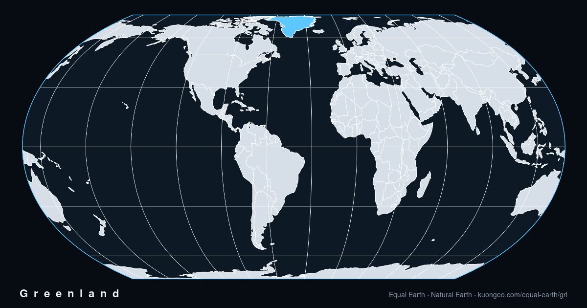 How big is Greenland, really?