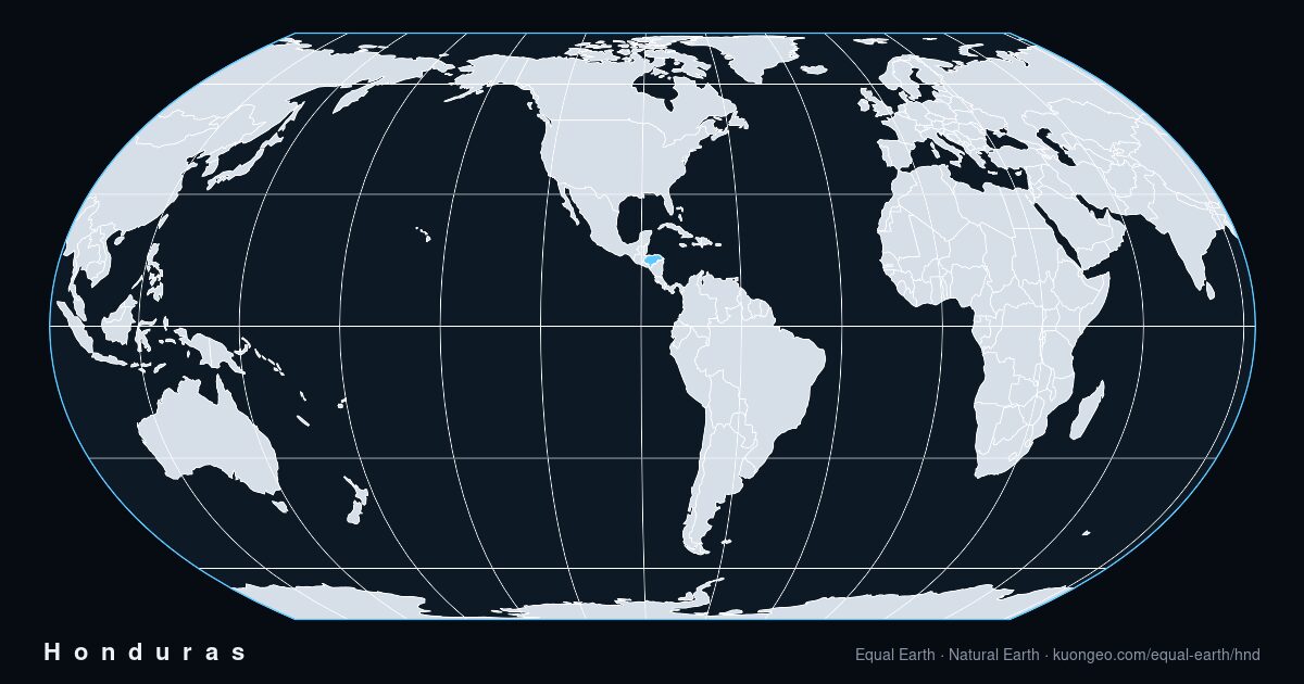 How big is Honduras, really?