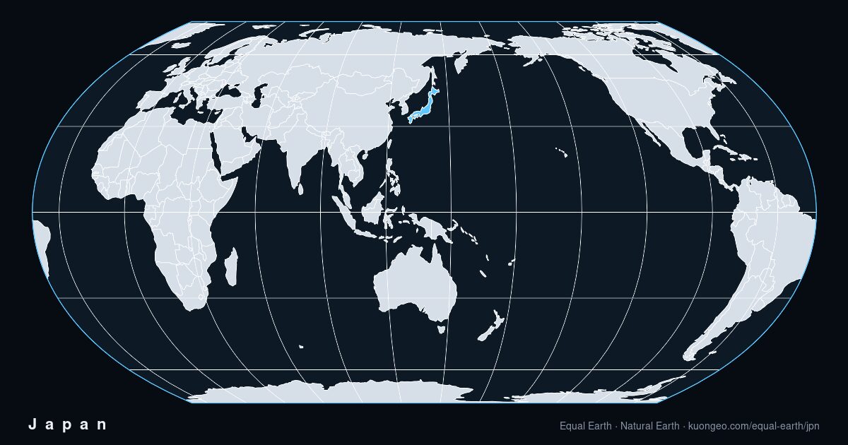 How big is Japan, really?