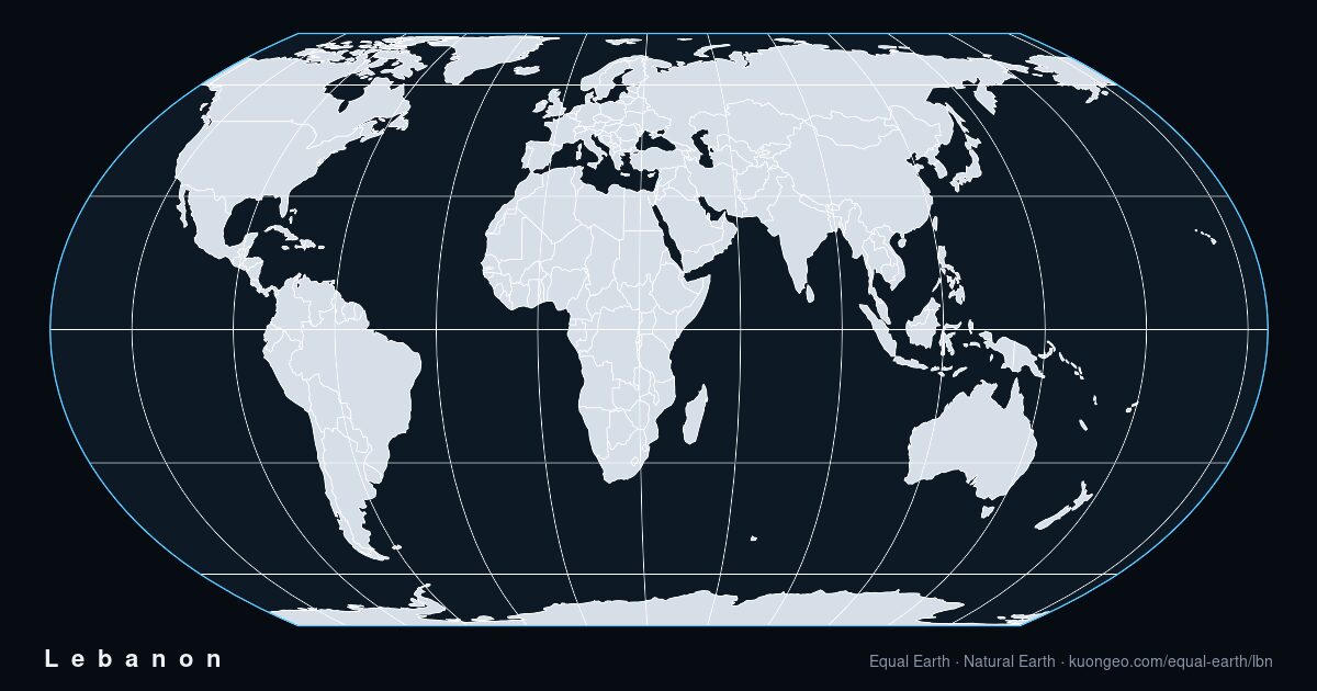 How big is Lebanon, really?