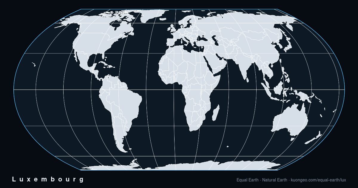 How big is Luxembourg, really?
