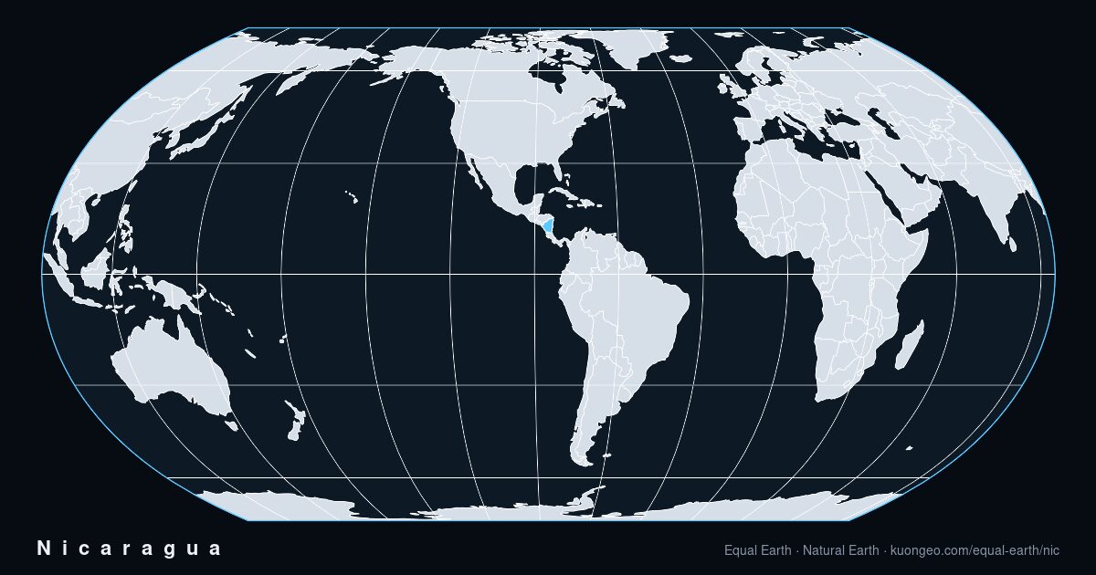 How big is Nicaragua, really?