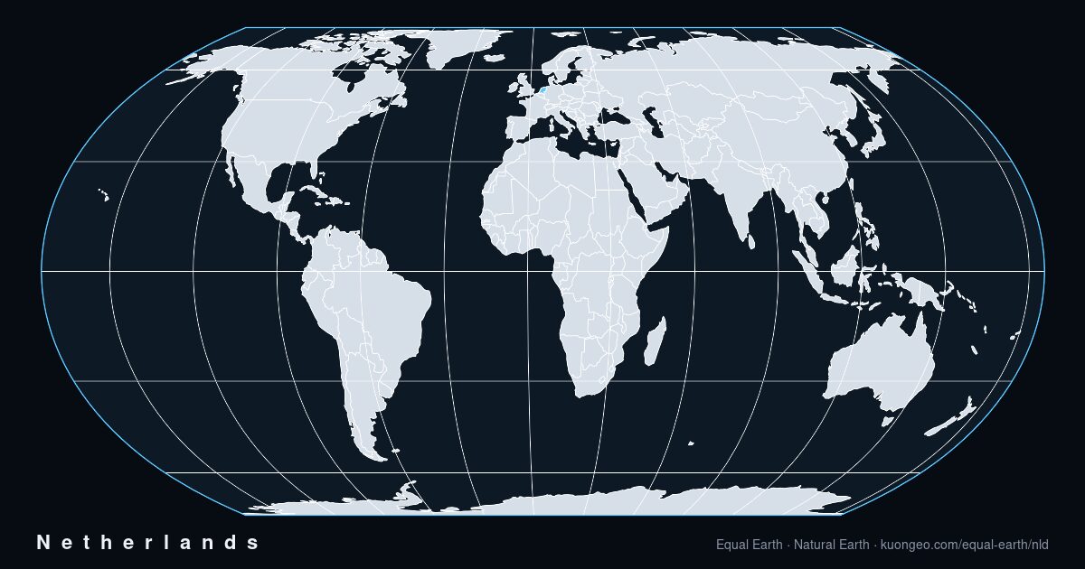 How big is Netherlands, really?