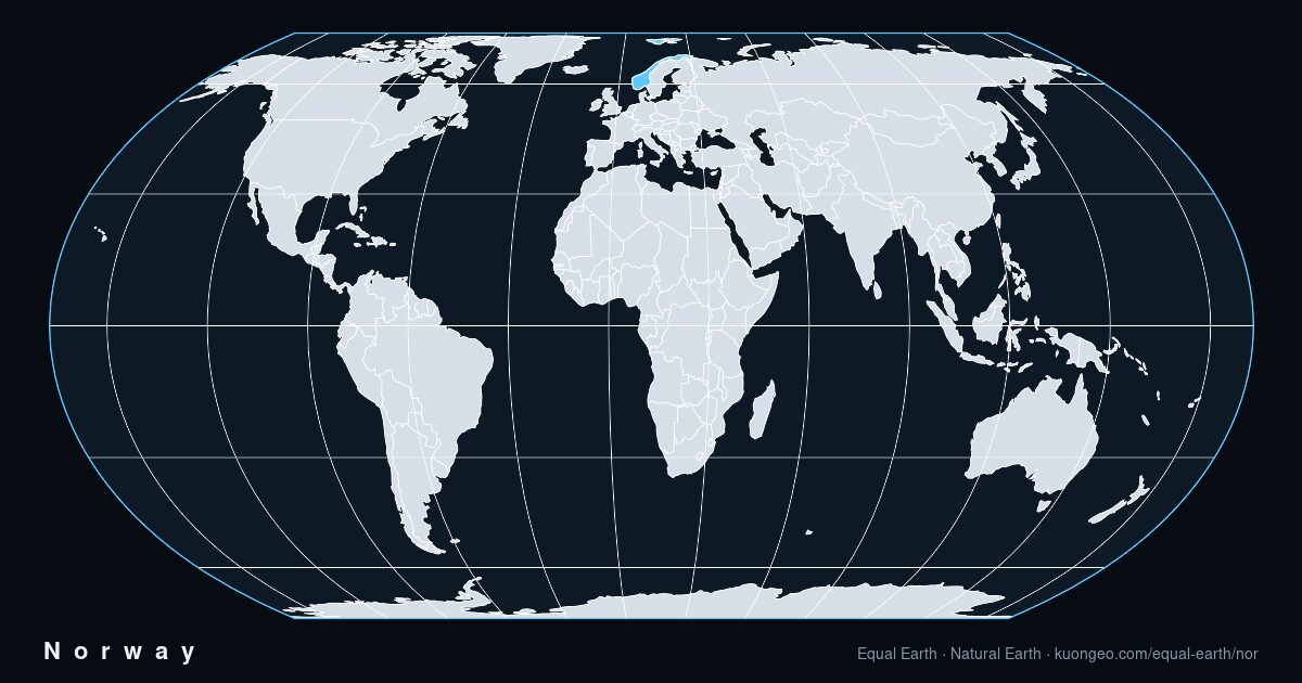 How big is Norway, really?