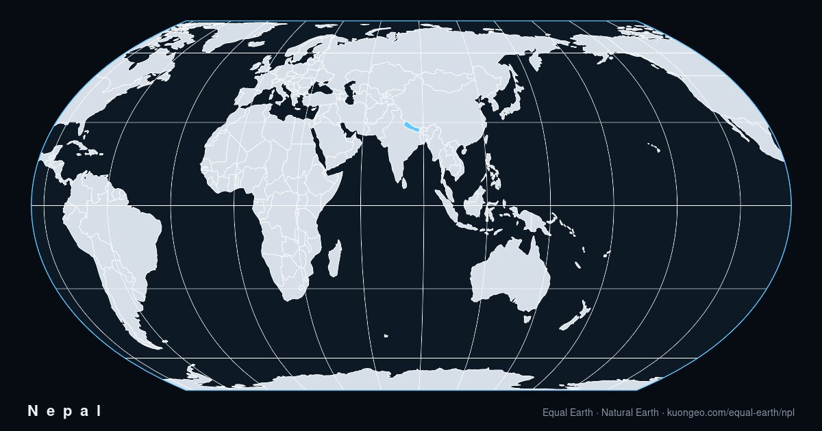How big is Nepal, really?