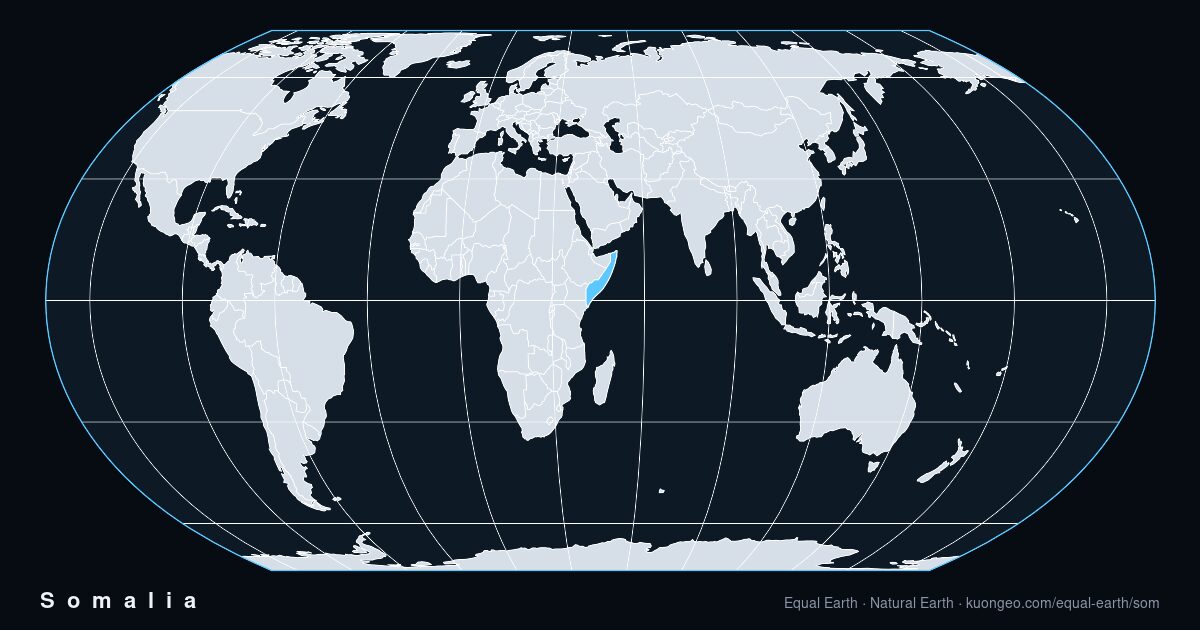 How big is Somalia, really?