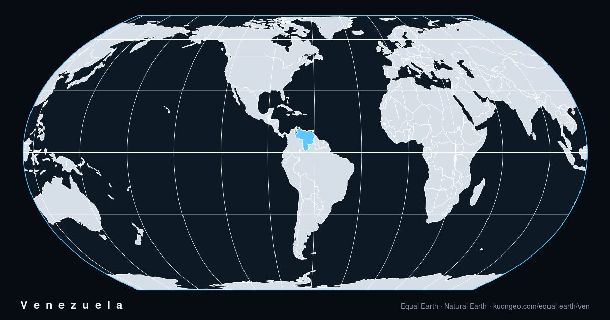 How big is Venezuela, really?