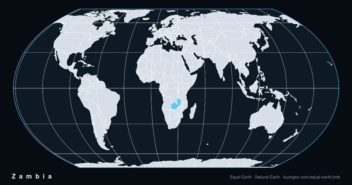 How big is Zambia, really?