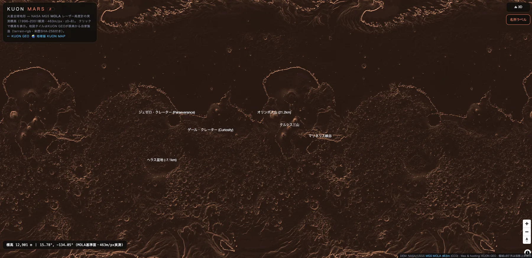 Mars global view
