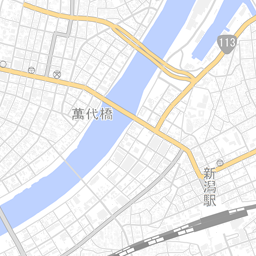 Bahnhof Niigata: map