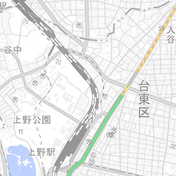 Ueno (estación y parque): map