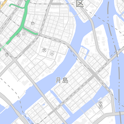 Tsukiji (mercado exterior): map