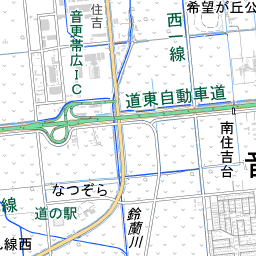 Roadside Station Otofuke: map