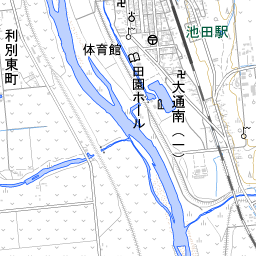 Ikeda Station: map