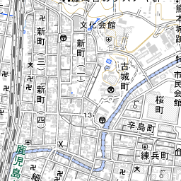 Kumamoto Castle: map