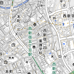 Gare de Shinjuku: map