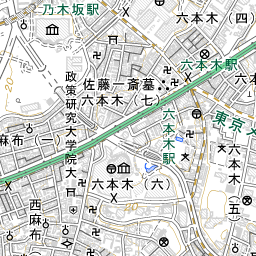 Tokyo Tower: map