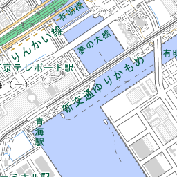 Tokyo Big Sight: map
